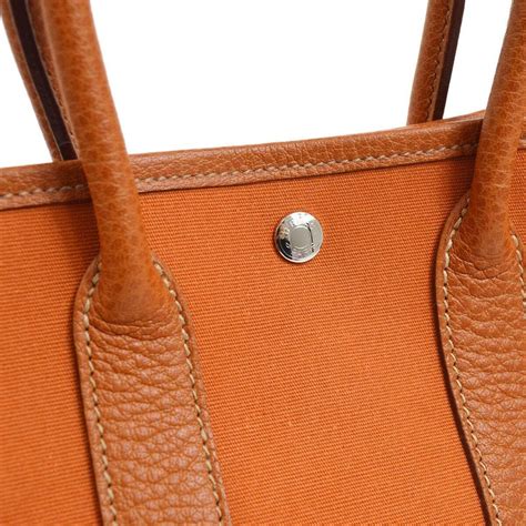 hermes canvas leather bag|hermes small tote bag.